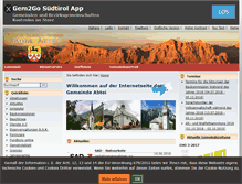 Tablet Screenshot of gemeinde.abtei.bz.it